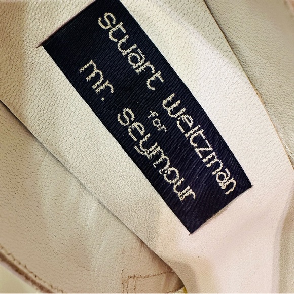 Stuart Weitzman for Mr. Seymour Vintage Mesh Heels 8.5 - Picture 9 of 9